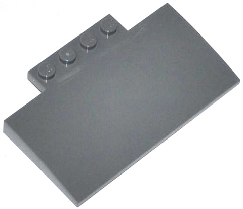 PARTS | Slope, Curved 5 x 8 x 2/3 with 4 Studs [15625]
