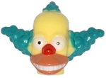 PARTS | Minifigure, Head, Modified Simpsons Krusty the Clown Pattern [15662pb01]