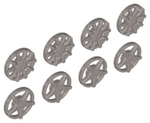 PARTS | Wheel Cover 5 Spoke and 10 Spoke for Wheel 18976, 8 in Bag - 4 of Each (Multipack) [18978]