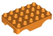 DUPLO | PARTS | PRELOVED | Duplo Car Base 4 x 6 [24180]