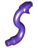PARTS | Snake Head with Open Mouth, Fangs and Curved Neck with Bar [28588]