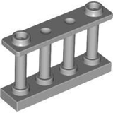 PARTS | Fence 1 x 4 x 2 Spindled with 2 Studs [30055]