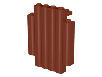 PARTS | Panel 2 x 6 x 6 with Log Profile (Palisade) [30140]