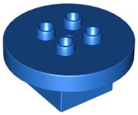 DUPLO | PARTS | PRELOVED | Duplo, Furniture Table Round 4 x 4 x 1.5 [31066]