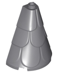 PARTS | Tower Roof 2 x 4 x 4 Half Cone Shaped with Roof Tiles [35563]