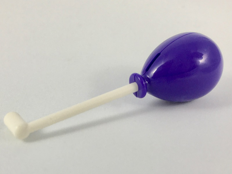 PARTS | Minifigure, Utensil Thin Bar with Handle with Dark Purple Balloon [35703c01]