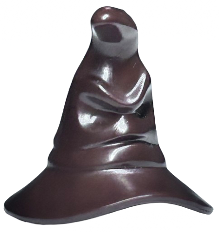PARTS | Minifigure, Headgear Hat, Wizard / Witch with Face (HP Sorting Hat) [38974]