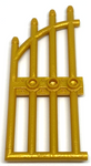 PARTS |  Door 1 x 4 x 9 Arched Gate with Bars and Three Studs [42448]