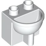DUPLO | PARTS | PRELOVED | Duplo, Furniture Bathroom Sink [4892]
