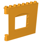 DUPLO | PARTS | PRELOVED | Duplo Wall 1 x 8 x 6 Hinge on Left with Window Opening [53916]