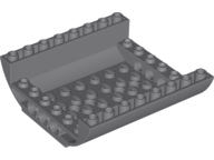 PARTS | Slope, Curved 8 x 8 x 2 Inverted Double [54091]