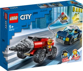 LEGO | CITY | BRAND NEW | Elite Police Driller Chase [60273]