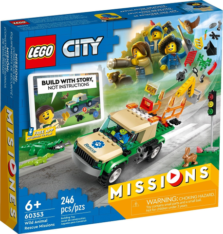 LEGO | CITY | BRAND NEW | Wild Animal Rescue Missions [60353]
