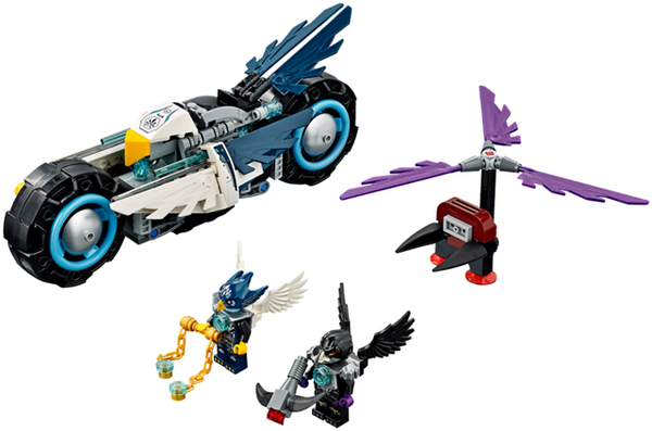 LEGO | CHIMA | PRELOVED | Eglor's Twin Bike [70007] – BLOCK Shop