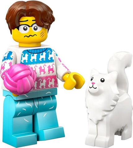 LEGO | MINIFIGURE | NEW | Cat Lover [col459]
