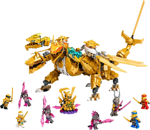 LEGO | NINJAGO | PRELOVED | Lloyd's Golden Ultra Dragon [71774]