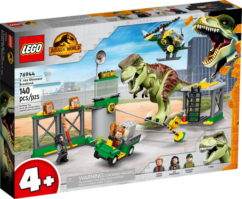 LEGO | JURASSIC WORLD | BRAND NEW | Jurassic World: T. rex Dinosaur Breakout [76944]