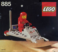 LEGO | CLASSIC SPACE | PRELOVED | Space Scooter [885]
