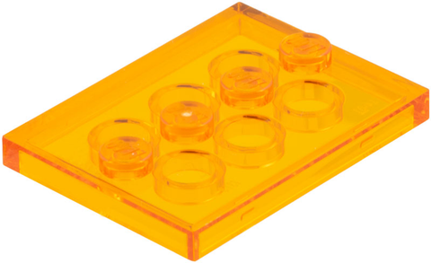 PARTS | Tile, Modified 3 x 4 with 4 Studs in Center  [88646]