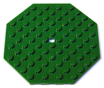PARTS | Plate, Modified 10 x 10 Octagonal with Hole [89523]