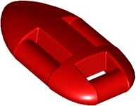 PARTS | Minifigure, Utensil Lifeguard Float - Solid Back [90395]