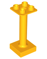 DUPLO | PARTS | PRELOVED | Duplo Support Column 2 x 2 x 4 Round [93353]