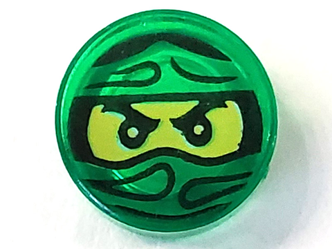 PARTS | Tile, Round 1 x 1 with Ninjago Trapped Lloyd Pattern [98138pb047]
