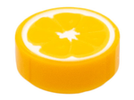 PARTS | Tile, Round 1 x 1 with Orange Fruit Slice Pattern [98138pb262]