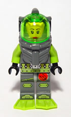 LEGO | MINIFIGURE | PRELOVED | Atlantis Diver 5 - Samantha Rhodes [atl008]