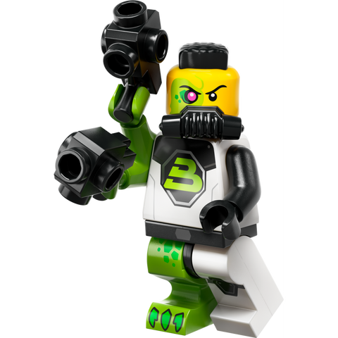 LEGO | MINIFIGURE | NEW | Blacktron Mutant [col448]