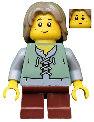LEGO | CASTLE | PRELOVED | Kingdoms - Peasant, Child [cas489]