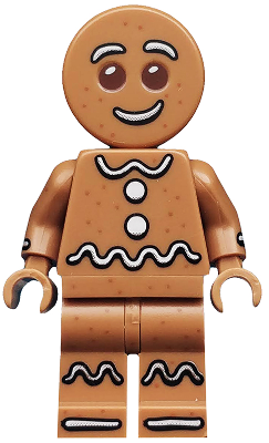 LEGO | MINIFIGURE | PRELOVED | Gingerbread Man [col168]