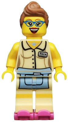 LEGO | MINIFIGURE | PRELOVED | Diner Waitress [col175]