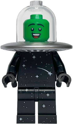 LEGO | MINIFIGURE | NEW | Flying Saucer Costume Fan [col443]