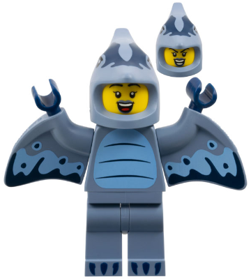 LEGO | MINIFIGURE | NEW | Pterodactyl Costume Fan [col454]
