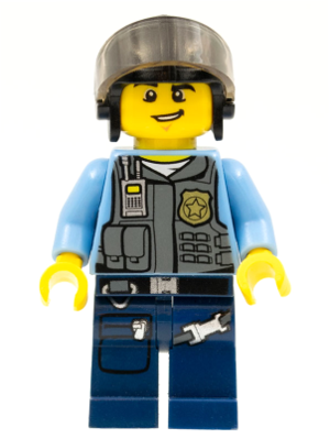 LEGO | CITY | PRELOVED | MINIFIGURE | Police - LEGO City Undercover Elite Police Officer 2 [cty0361]