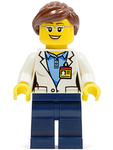 LEGO | CITY | PRELOVED | MINIFIGURE | Space Scientist [cty0563]