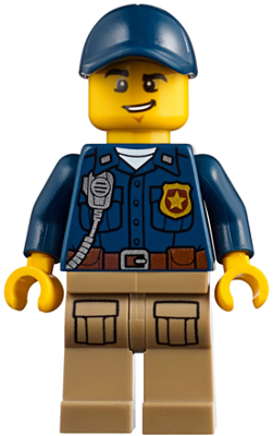 LEGO | CITY | PRELOVED | MINIFIGURE | Mountain Police - Officer Male [cty0855]