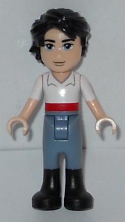 LEGO | MINIFIGURE | DISNEY | PRELOVED | Prince Eric - White Shirt with Short Sleeves [dp005]