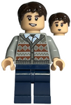 LEGO | MINIFIGURE | HARRY POTTER | NEW | Neville Longbottom - Fair Isle Sweater, Dark Blue Legs [hp370]