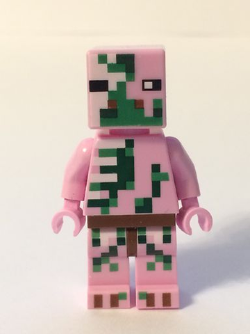 LEGO | MINIFIGURE | MINECRAFT | PRELOVED | Zombie Pigman [min021]