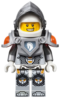 LEGO | MINIFIGURE | NEXO KNIGHTS | PRELOVED | Lance Richmond - Flat Silver Visor and Armor [nex001]