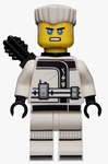 LEGO | MINIFIGURE | NINJAGO | Zane - The LEGO Ninjago Movie, Hair, Quiver [njo0319]