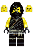 LEGO | MINIFIGURE | PRELOVED | Cole - Legacy, Rebooted, Ninjago Logogram 'MANTER' on Torso [njo0575]