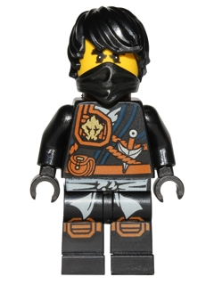 LEGO | MINIFIGURE | PRELOVED | Cole - Knee Pads with Scabbard [njo202]