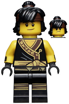 LEGO | MINIFIGURE | NINJAGO | Cole - The LEGO Ninjago Movie, Arms with Cuffs, Hair [njo323]
