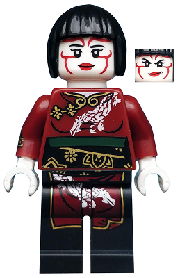 LEGO | MINIFIGURE | PRELOVED | Nya - Kabuki [njo485]