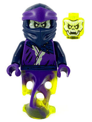 LEGO | MINIFIGURE | PRELOVED | Ghost - Legacy, Skull Face / Ghost Ninja Karenn [njo644]