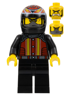 LEGO | CITY | PRELOVED | MINIFIGURE | Devon Daredevil [rac047]