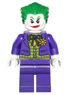 LEGO | MINIFIGURE | DC | PRELOVED | The Joker - Lime Vest [sh0005]